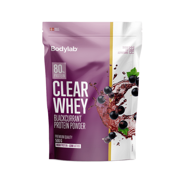 Clear Whey – Blackcurrant proteinpulver
