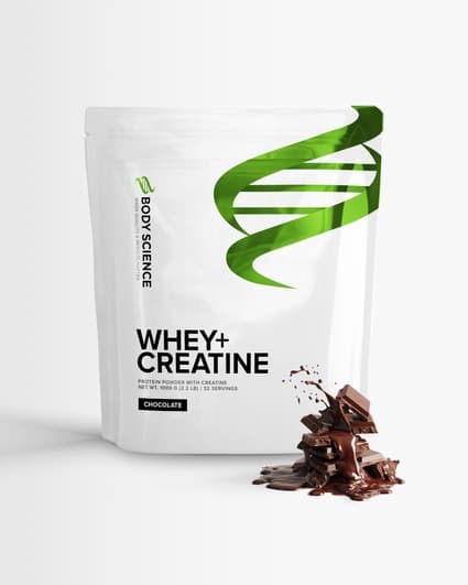 Body Science Whey+Creatine – Chocolate proteinpulver