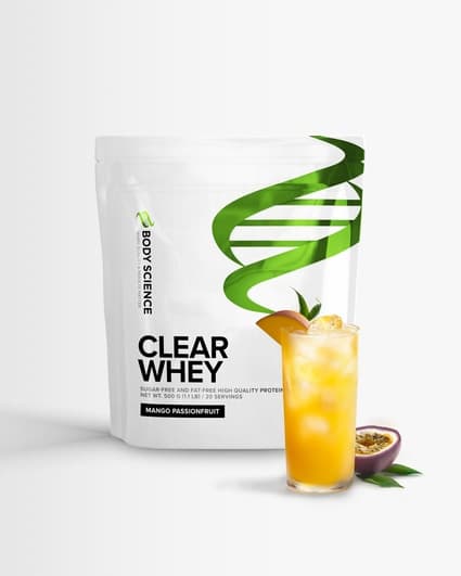 Body Science Clear Whey – Mango Passionfruit proteinpulver