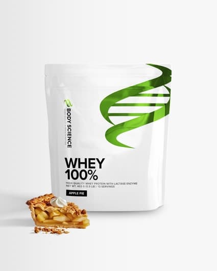 Body Science Whey 100% – Apple Pie proteinpulver
