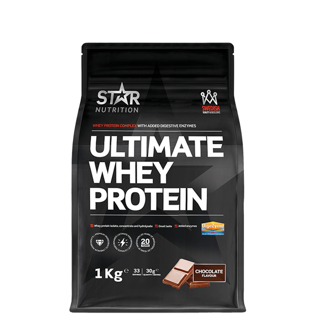 Star Nutrition Ultimate Whey – Chocolate proteinpulver