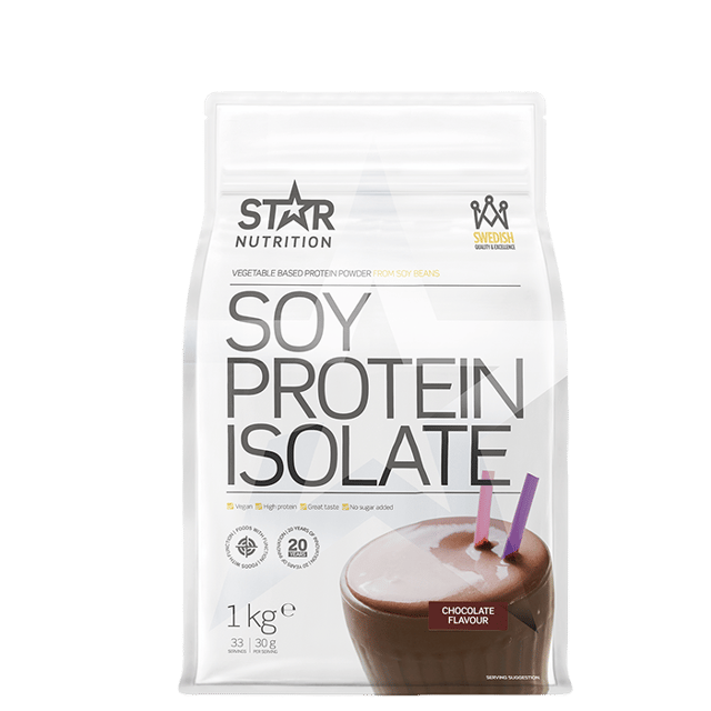 Star Nutrition Sojaproteinisolat – Chocolate proteinpulver
