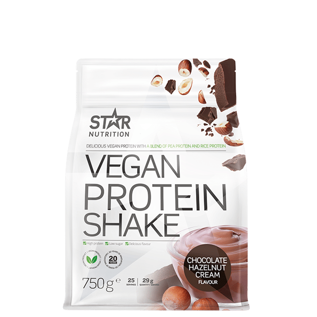Star Nutrition Vegan Protein Shake – Chocolate Hazelnut proteinpulver