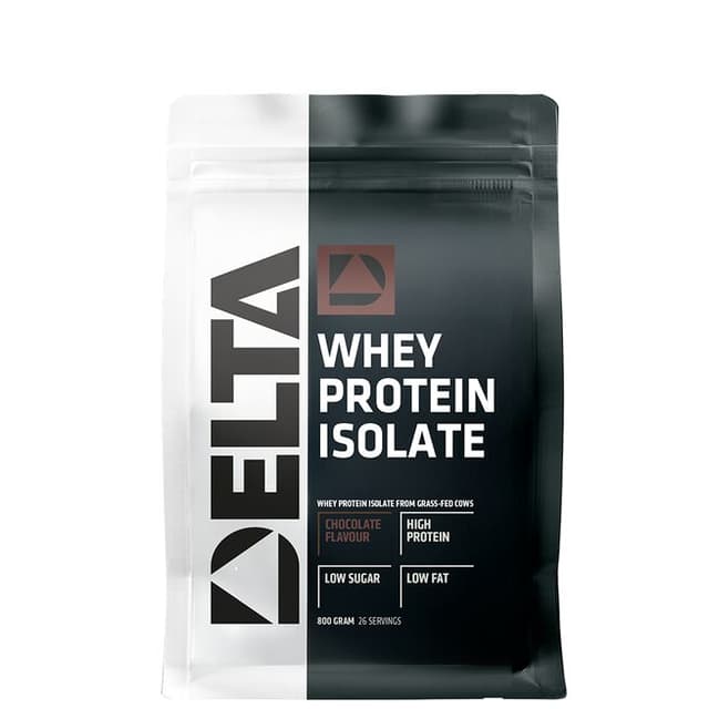 Delta Nutrition Whey protein Isolate Grass fed – Chocolate proteinpulver