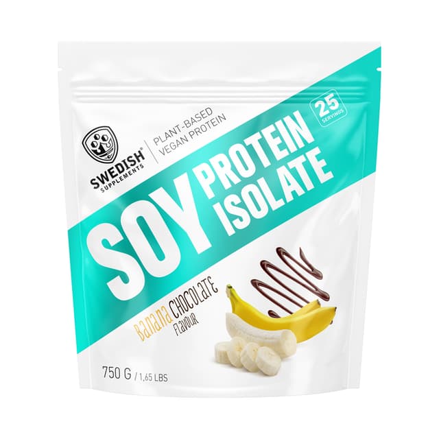 Swedish Supplements Soy Protein Isolate – Banana Chocolate proteinpulver