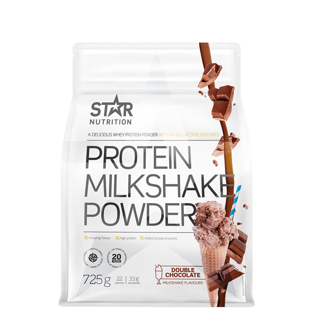 Star Nutrition Protein Milkshake Pulver – Double Chocolate proteinpulver
