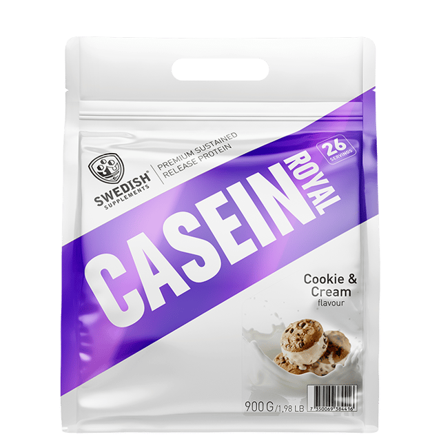 Swedish Supplements Casein Royal – Cookies and Cream proteinpulver